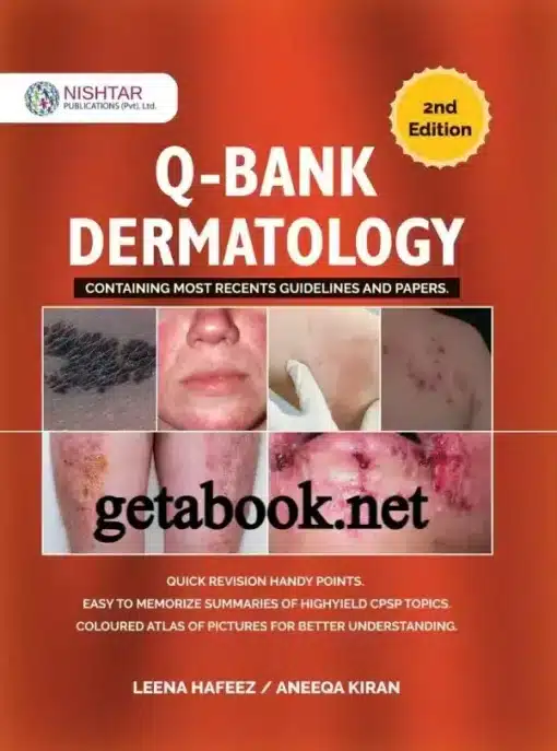 QBank DERMATOLOGY By Leena Hafeez 2nd Edition | Best Seller