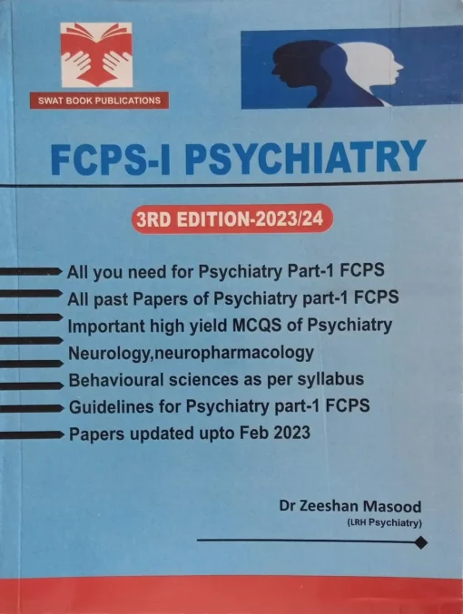 Zeeshan Masood FCPS-1 Psychiatry – 3rd Edition