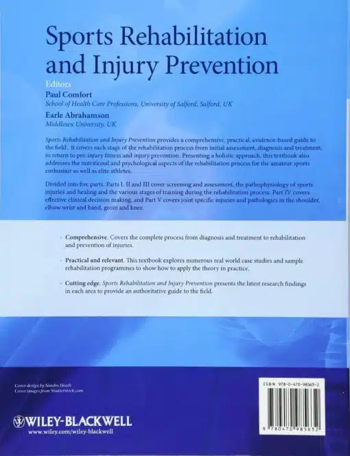 Sports Rehabilitation-and-Injury-Prevention-by-Paul-Comfort-Earle-Abrahamson-1st-Edition-2010