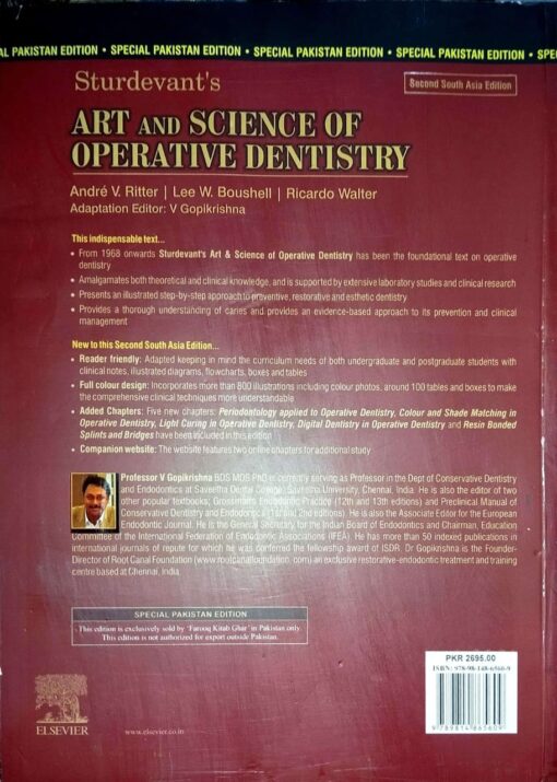 Sturdevant's Art and Science of Operative Dentistry - Back