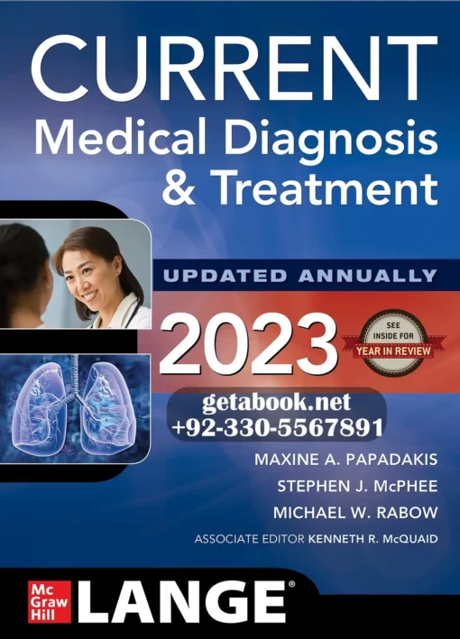 CMDT 2023: CURRENT Medical Diagnosis and Treatment 2023