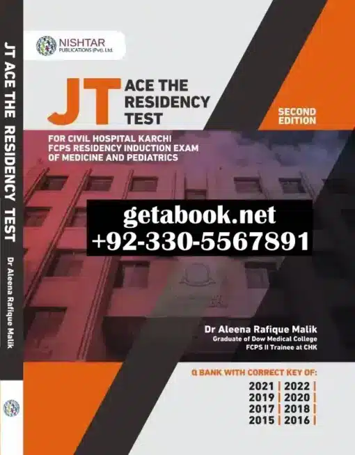 JT's Ace the Residency Test - 2nd Edition Civil hospital Residency Test preparation book