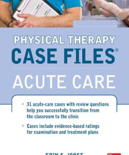 Physical Therapy Case Files: Acute Care pice in Pakistan