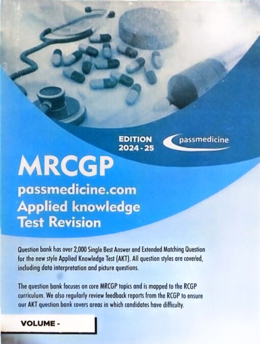 PassMedicine for MRCGP - Applied Knowledge Test Revision | 5 Volumes