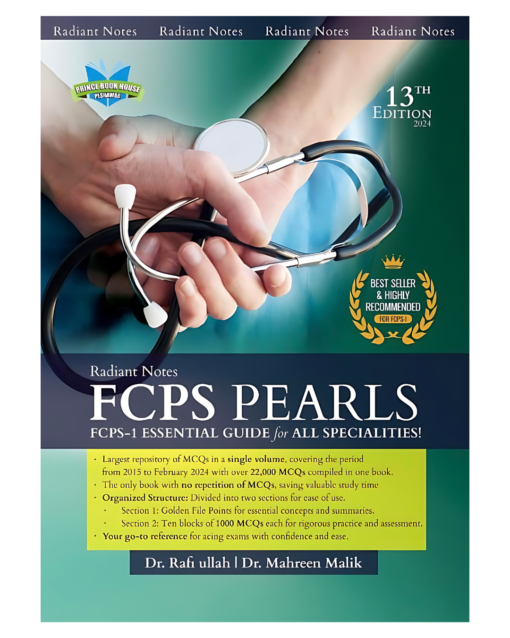 FCPS PEARLS by Dr. Rafiullah 13th Edition (2024)