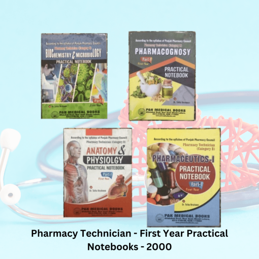 Pharmacy Technician - First Year Practical Notebooks