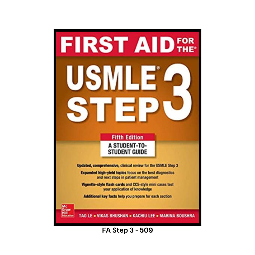 First Aid for the USMLE Step 3 5th Ed