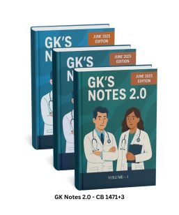 GK’s Notes 2.0 for PLAB 2 - 3 Volume Set