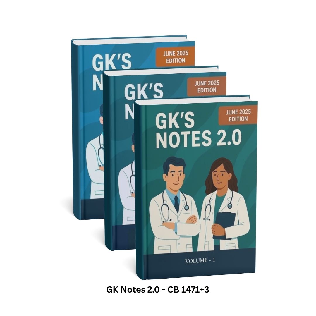 GK’s Notes 2.0 for PLAB 2 - 3 Volume Set