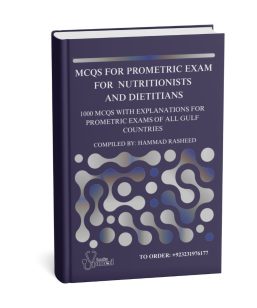 MCQs For Prometric Exam for Nutritionists and Dietitians
