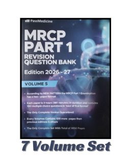 Passmedicine MRCP Part 1 Revision Question Bank 2026-2027: 7 Volume Set