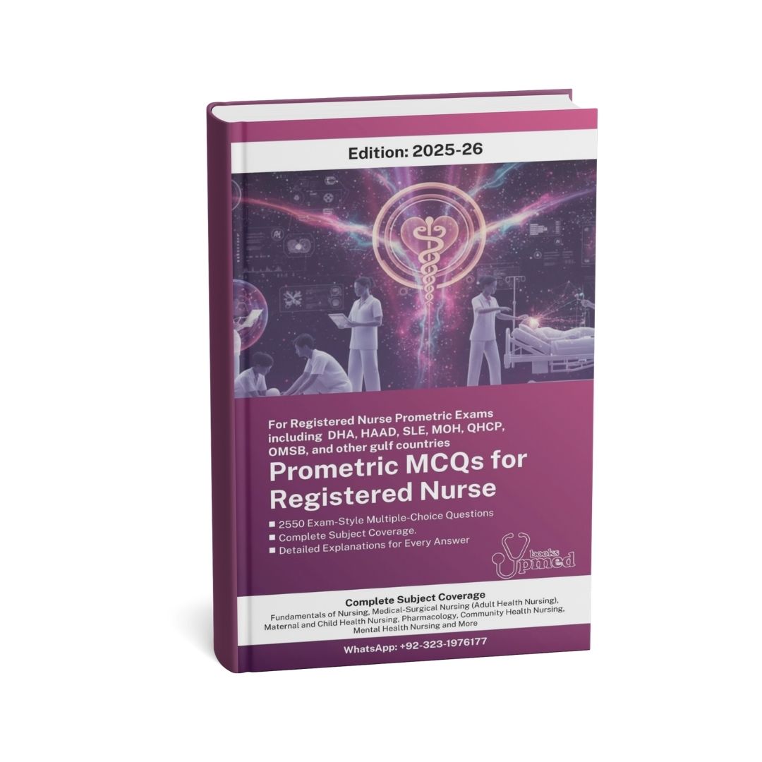Prometric MCQs for Registered Nurse