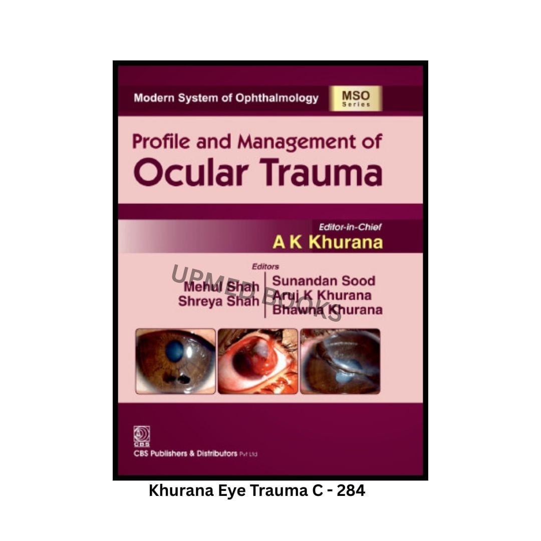Profile and Management of Ocular Trauma (Modern System of Ophthalmology Series)