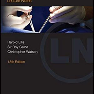 General Surgery Lecture Notes 13th Ed