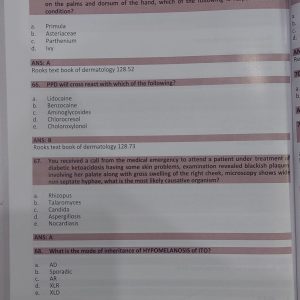 Q Bank Dermatology By Leena Hafeez - Image 3