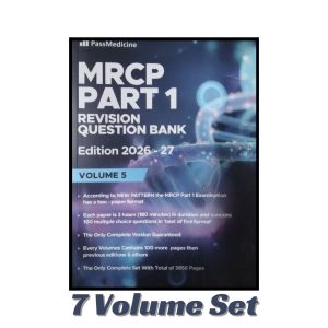 Passmedicine MRCP Part 1 Revision Question Bank 2026-2027: 7 Volume Set