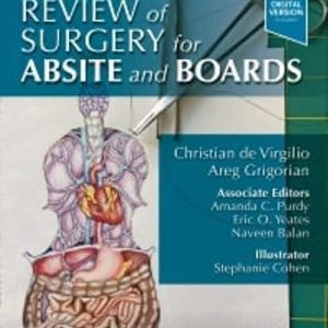 Review of Surgery for ABSITE and Boards 3rd Edition