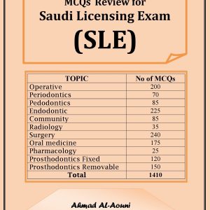 SLE Dentistry MCQs Part 1 - MCQs Review for Saudi Licensing Exam