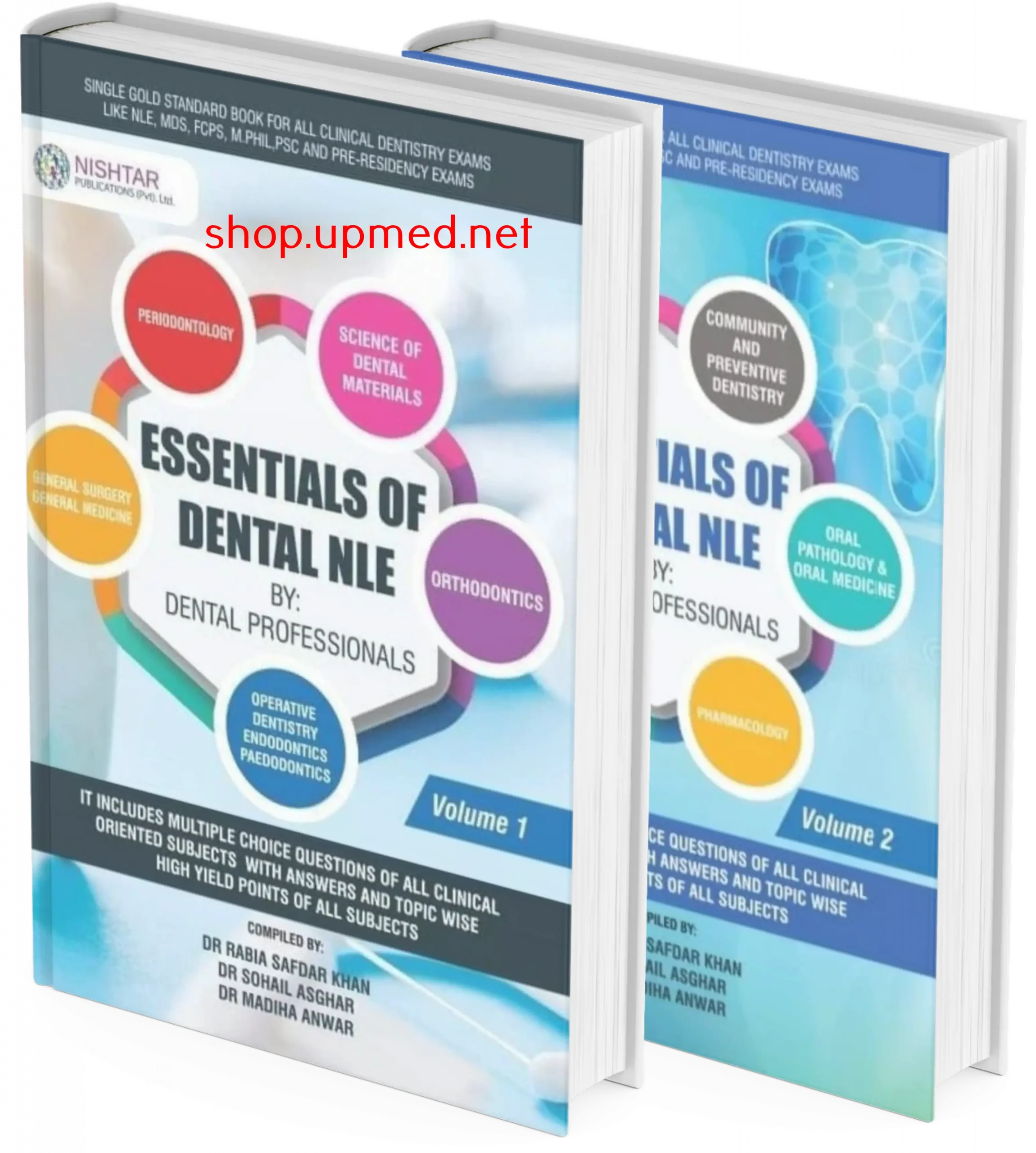 Essentials of Dental NLE - 2 Volume Book - By Dental Professionals