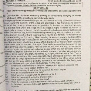 FSC OPERATION THEATRE SOLVED PAPERS BANK for Grade 11 - Image 3
