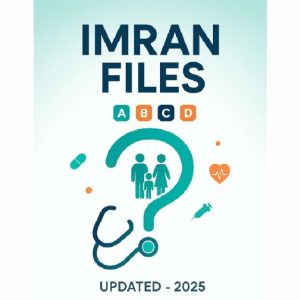 Imran Files MCQs for MCPS and MRCGP Family Medicine – Latest Edition