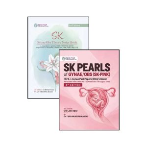 SK Pink Bundle Set of 2 Books - FCPS Part 1 Gynae & Obs Latest Edition